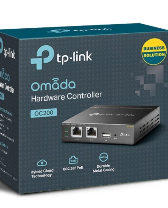 TP-Link OC200 Omada Cloud Controller, Centralised Management - Up to 100 Omada APs, JetStream Switches And SafeStream Routers - Leader Electronics