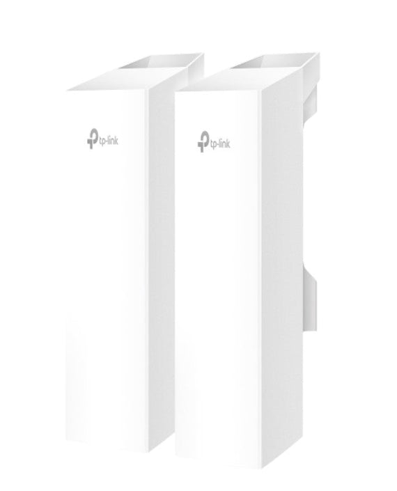 TP-Link Omada 5GHz 867Mbps Long-Range Indoor/Outdoor Wireless Bridge, Up To 5km, 3x Gigabit Ethernet, Auto-pairing, IP65 (EAP215-Bridge KIT) - Leader Electronics