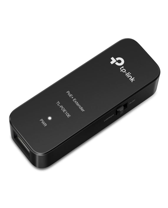 TP-Link POE10E Omada Fast Ethernet PoE+ Extender, 1×10/100 Mbps RJ45 PoE IN Port, 1×10/100 Mbps RJ45 PoE OUT Port - Leader Electronics