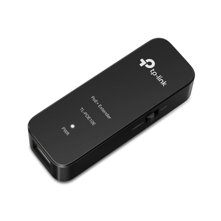 TP-Link POE10E Omada Fast Ethernet PoE+ Extender, 1×10/100 Mbps RJ45 PoE IN Port, 1×10/100 Mbps RJ45 PoE OUT Port - Leader Electronics