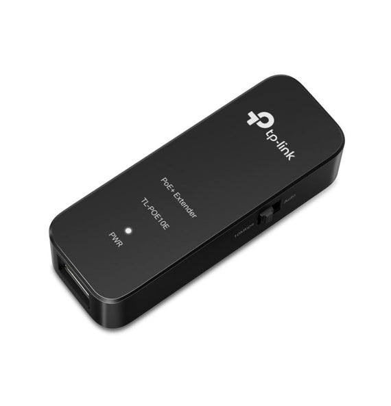 TP-Link POE10E Omada Fast Ethernet PoE+ Extender, 1×10/100 Mbps RJ45 PoE IN Port, 1×10/100 Mbps RJ45 PoE OUT Port - Leader Electronics