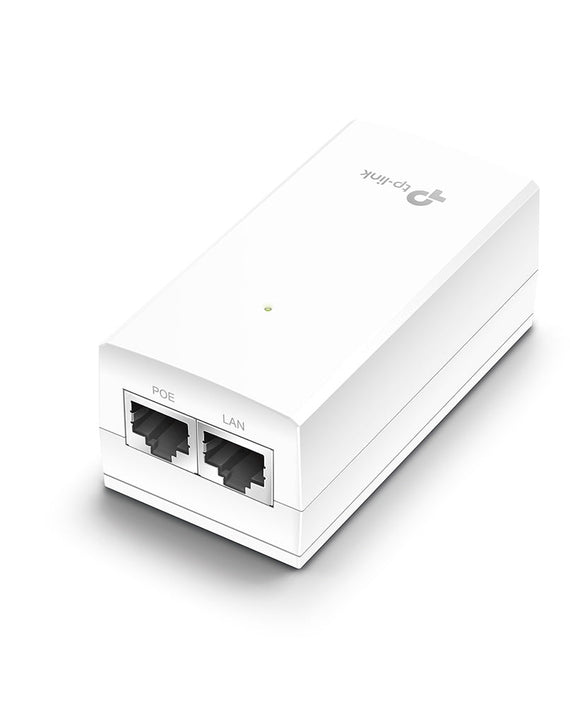 TP-Link POE4818G Omada 48V Passive PoE Injector Adapter, 1× Gigabit PoE Port, 1× Gigabit Non-PoE Port - Leader Electronics