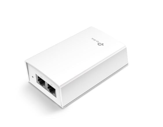 TP-Link POE4824G Omada 48V Passive PoE Injector Adapter, Data and Power Carried over The Same Cable, 48 V Power Input, 24 W PoE Power, Plastic Case - Leader Electronics