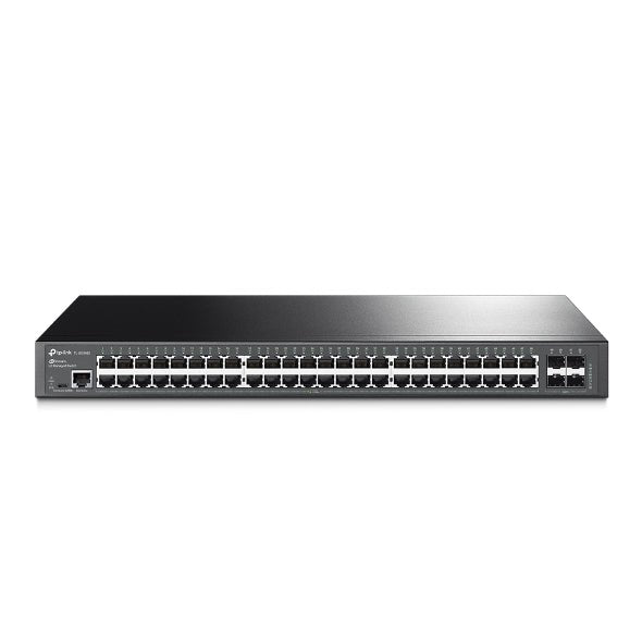 TP-Link SG3452 Omada 48-Port Gigabit L2+ Managed Switch with 4 SFP Slots, Omada SDN, Centralised Mgt, Static Routing (T2600G-52TS) - Leader Electronics