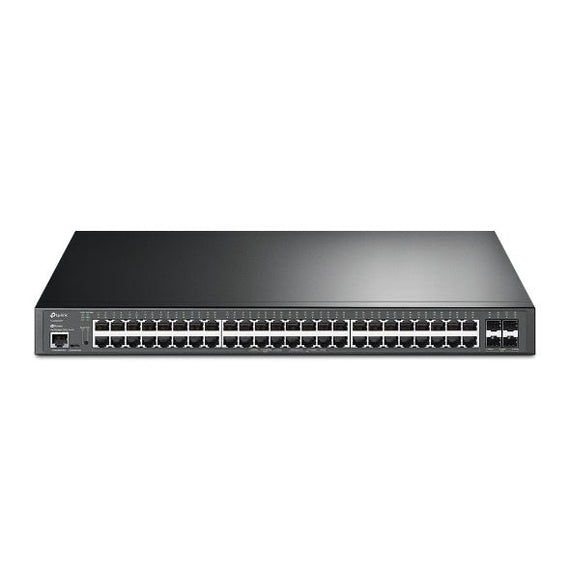 TP-Link SG3452XP Omada 48-Port PoE+ Gigabit L2+ Managed Switch with 4 10GE SFP+ Slots, Integration with Omada SDN Controller,Static Routing, OAM, DDM, - Leader Electronics