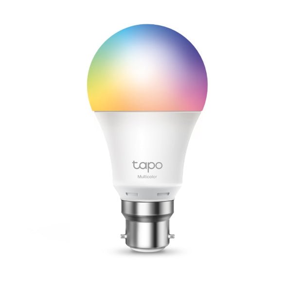 TP-Link Tapo L530B Smart Wi-Fi Light Bulb, Bayonet Fitting, Multicolour (B22 / E27), No Hub Required, Voice Control, Schedule & Timer, - Leader Electronics