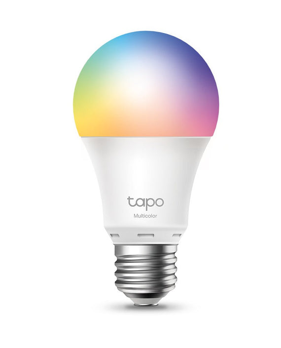 TP-Link Tapo L530E Smart Wi-Fi Light Bulb, Edison Fitting, Multicolour (B22 / E27), No Hub Required, Voice Control, Schedule & Timer, 60W - Leader Electronics