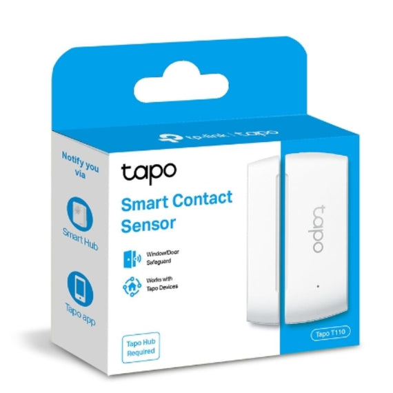 TP-Link Tapo Smart Contact Sensor, Window/Door Safeguard, Instant App Notification, Smart Action Support (Tapo T110) - Leader Electronics