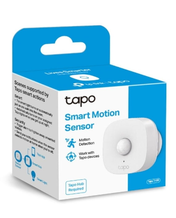 TP-Link Tapo Smart Motion Sensor, Wide Range Detection, Motion-Activated Light, Energy Saving, Instant Alerts & App Notification - Leader Electronics