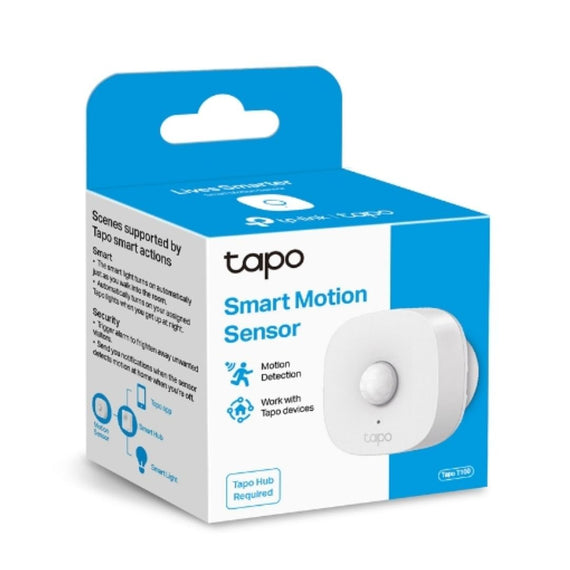 TP-Link Tapo Smart Motion Sensor, Wide Range Detection, Motion-Activated Light, Energy Saving, Instant Alerts & App Notification - Leader Electronics