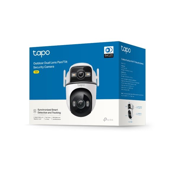 TP-Link TC47 Outdoor Dual Lens Pan/Tilt Security Camera - Leader Electronics