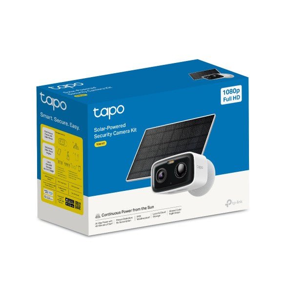 TP-Link TC80 KIT Tapo Solar-Powered Security Camera Kit - Leader Electronics