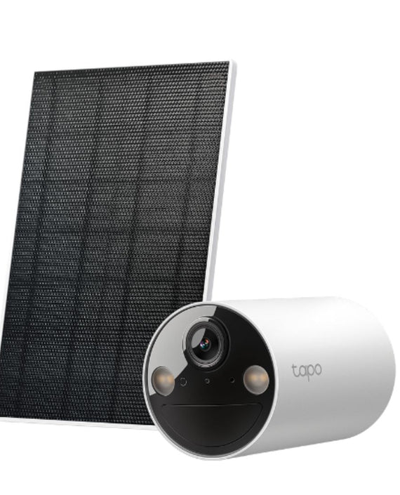 TP-Link TC82 KIT V1.20 Solar-Powered Security Camera Kit, Uninterrupted Power Supply, Flexible Storage Options, Smart Person Detection - Leader Electronics