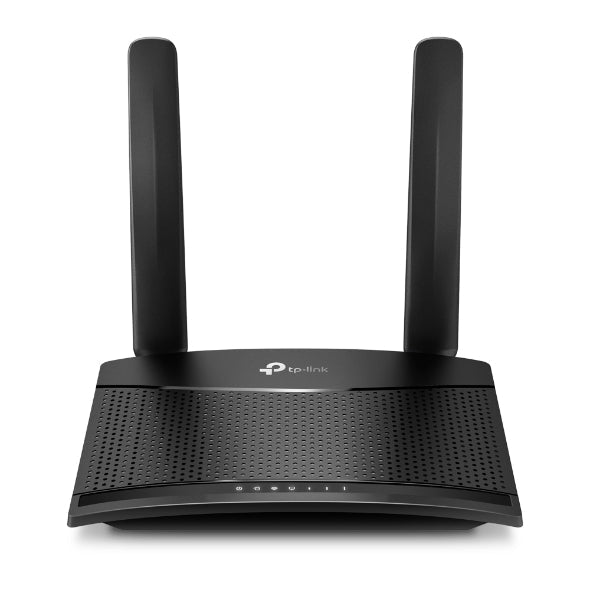 TP-Link TL-MR100 300Mbps Wireless N 4G LTE Router 2x Detachable Antennas, 1x 100Mbps LAN, 1x 100Mbps LAN/WAN - Leader Electronics