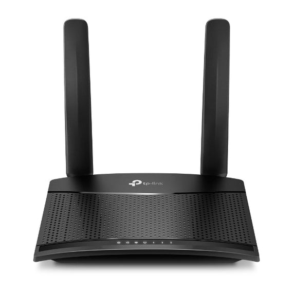 TP-Link TL-MR100 300Mbps Wireless N 4G LTE Router 2x Detachable Antennas, 1x 100Mbps LAN, 1x 100Mbps LAN/WAN - Leader Electronics