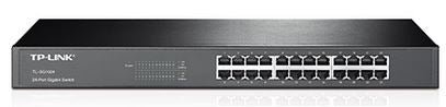 TP-Link TL-SG1024 24-Port Gigabit 19' Rackmountable Unmanaged Switch energy-efficient Supports MAC Plug & play 48Gbps Switching Capacity - Leader Electronics
