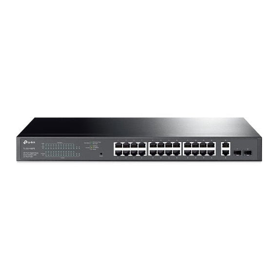 TP-Link TL-SG1428PE 28-Port Gigabit Easy Smart Switch with 24-Port PoE+ 32xVLAN 56Gbps Switching Capacity Rack Mountable - Leader Electronics
