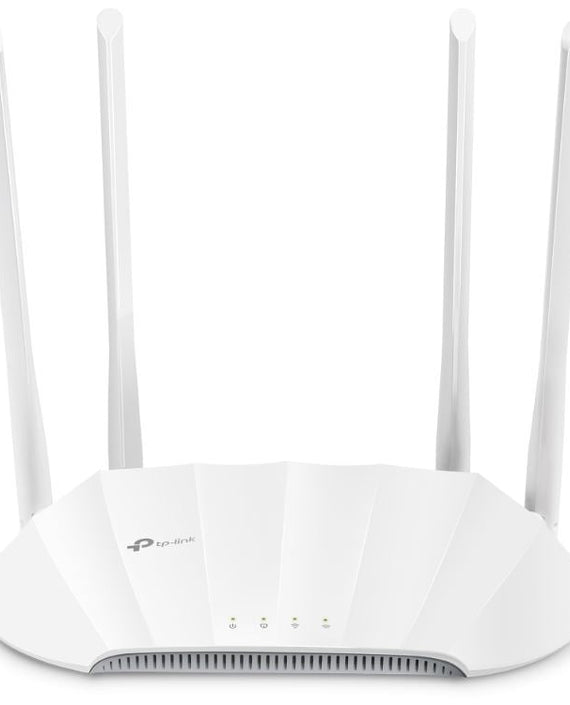 TP-Link TL-WA1801 AX1800 Gigabit Wi-Fi 6 Access Point, 574 Mbps at 2.4 GHz + 1201 Mbps at 5 GHz, 4× Fixed Antennas, 1× Gigabit Port, 1024-QAM - Leader Electronics