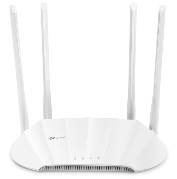 TP-Link TL-WA1801 AX1800 Gigabit Wi-Fi 6 Access Point, 574 Mbps at 2.4 GHz + 1201 Mbps at 5 GHz, 4× Fixed Antennas, 1× Gigabit Port, 1024-QAM - Leader Electronics