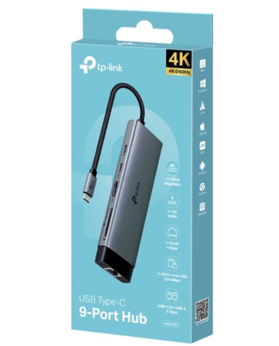 TP-Link UH9120C USB Type-C 9-Port Hub - Leader Electronics