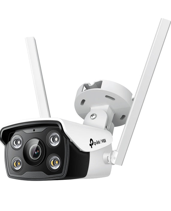 TP-Link VIGI 4MP C340-W(4mm) Outdoor Full-Colour Wi-Fi Bullet Network Camera, 4mm Lens, Smart Detection, 3YW - Leader Electronics
