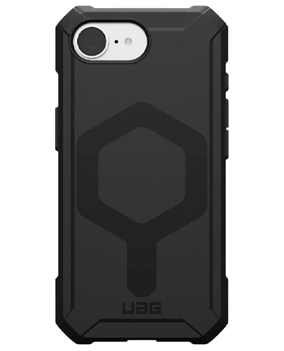 UAG Essential Armor MagSafe Apple iPhone 16E (6.1') Rugged Case - Black (114496114040), 15ft. Drop Protection, Slim, Sleek, 10 Years Warranty - Leader Electronics