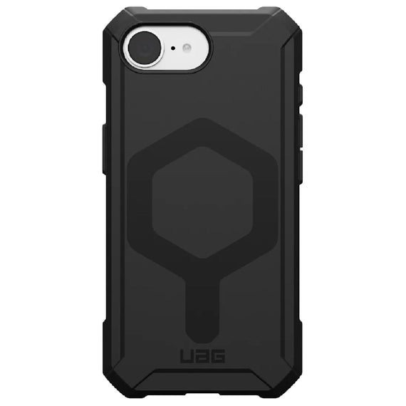 UAG Essential Armor MagSafe Apple iPhone 16E (6.1') Rugged Case - Black (114496114040), 15ft. Drop Protection, Slim, Sleek, 10 Years Warranty - Leader Electronics
