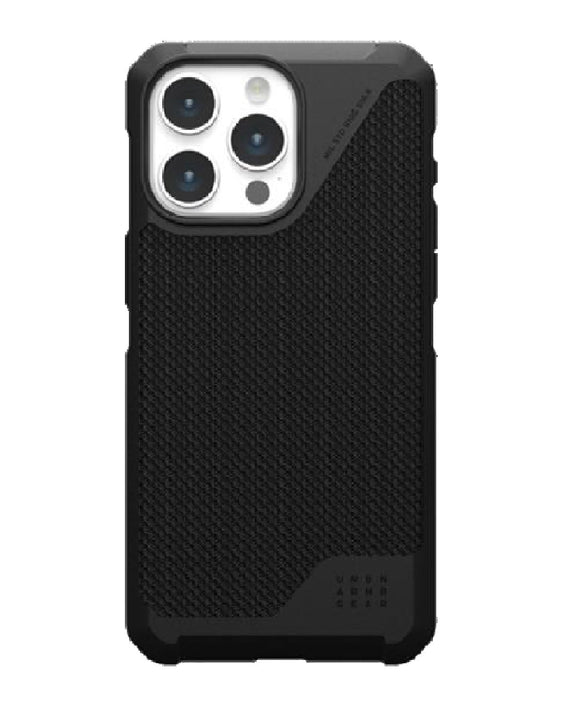 UAG Metropolis LT Magsafe Apple iPhone 16 Pro (6.3') Rugged Case - Kevlar Black (114452113940), 18ft. Drop Protection (5.4M), 10 Years Warranty - Leader Electronics