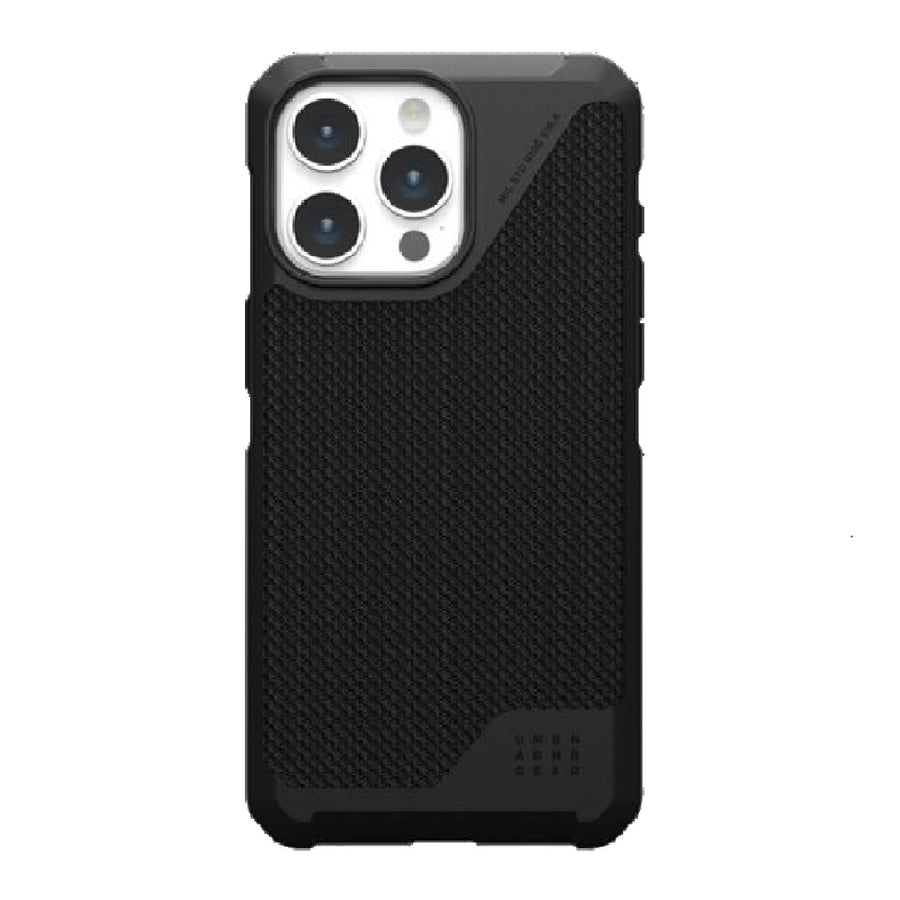 UAG Metropolis LT Magsafe Apple iPhone 16 Pro (6.3') Rugged Case - Kevlar Black (114452113940), 18ft. Drop Protection (5.4M), 10 Years Warranty - Leader Electronics