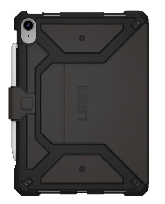 UAG Metropolis SE Apple iPad (11.0') 11th Gen (A16) / iPad 10th Gen (10.9') Folio Rugged Case (Black) - DROP+ Military Standard,1 Year Warranty - Leader Electronics