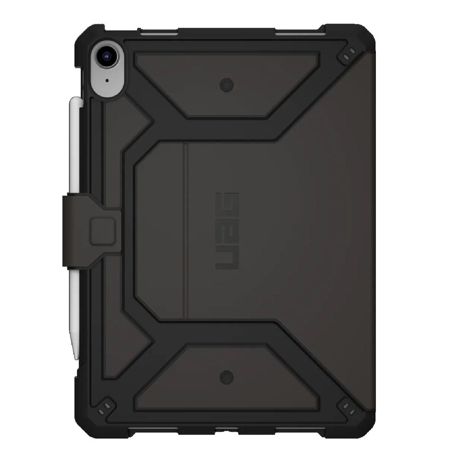 UAG Metropolis SE Apple iPad (11.0') 11th Gen (A16) / iPad 10th Gen (10.9') Folio Rugged Case (Black) - DROP+ Military Standard,1 Year Warranty - Leader Electronics