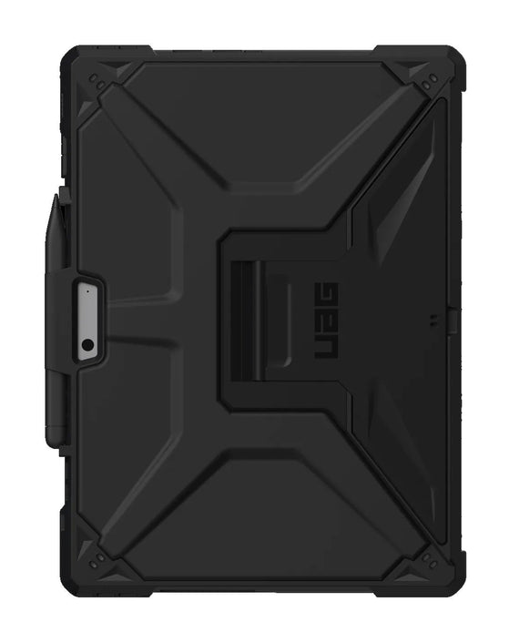 UAG Metropolis SE Microsoft Surface Pro 11/Pro 10/Pro 9 Rugged Case - Black(324015114040), DROP+ Military Standard, Adjustable Stand,10 Years Warranty - Leader Electronics