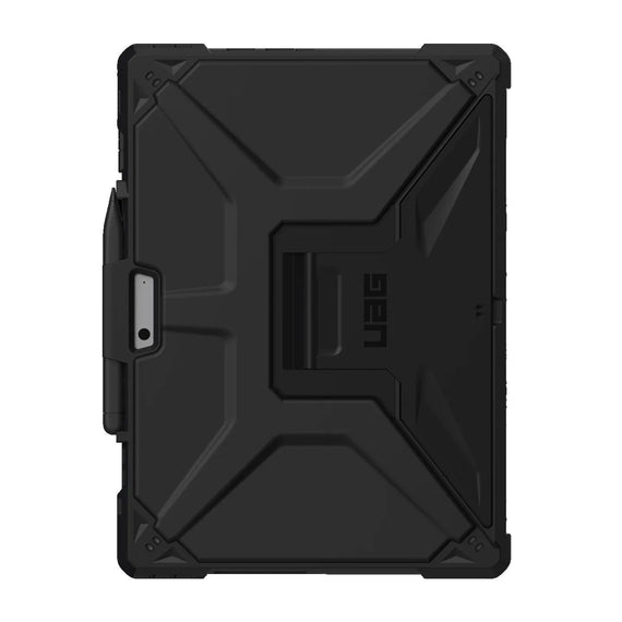 UAG Metropolis SE Microsoft Surface Pro 11/Pro 10/Pro 9 Rugged Case - Black(324015114040), DROP+ Military Standard, Adjustable Stand,10 Years Warranty - Leader Electronics