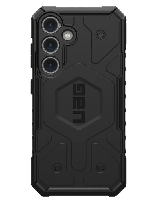 UAG Pathfinder Pro Magnetic Samsung Galaxy S24 5G (6.2') Rugged Case - Black (214421114040), 18ft. Drop Protection(5.4M), 10 Years Warranty - Leader Electronics