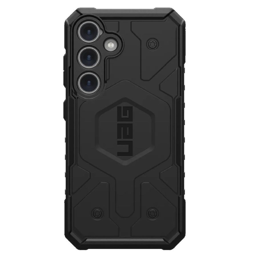 UAG Pathfinder Pro Magnetic Samsung Galaxy S24 5G (6.2') Rugged Case - Black (214421114040), 18ft. Drop Protection(5.4M), 10 Years Warranty - Leader Electronics