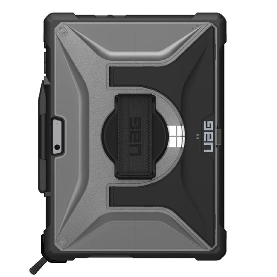 UAG Plasma Microsoft Surface Pro 11/Pro 10/Pro 9 Hand & Shoulder Strap Rugged Case -Ice (324012114343), DROP+ Military Standard, 10 Years Warranty - Leader Electronics