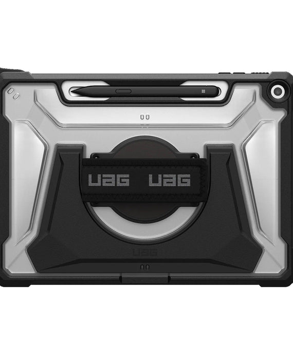 UAG Plasma Microsoft Surface Pro 12 Rugged Case - Ice/Black (324023114340), DROP+ Military Standard, Hand Strap, Built-in Kickstand,10 Years Warranty - Leader Electronics