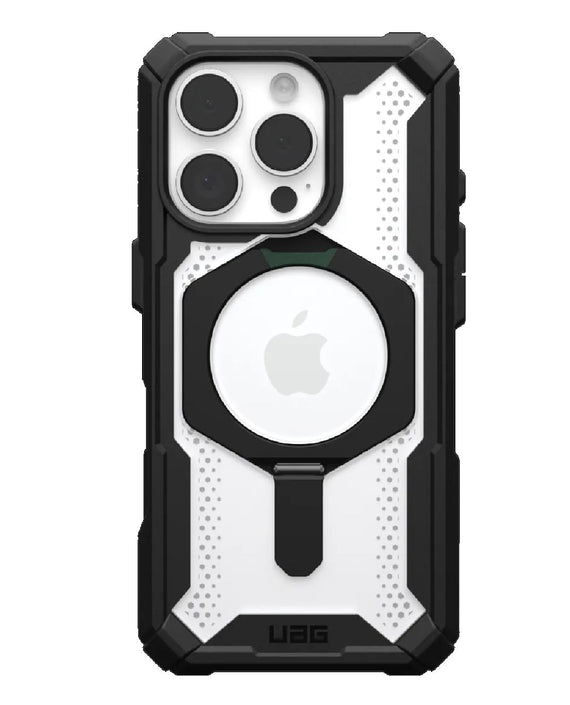 UAG Plasma XTE MagSafe Apple iPhone 16 Pro Max (6.9') Rugged Case - Black/Clear (11447511404G), 20ft. Drop Protection (4.8M), 1 Year Warranty - Leader Electronics