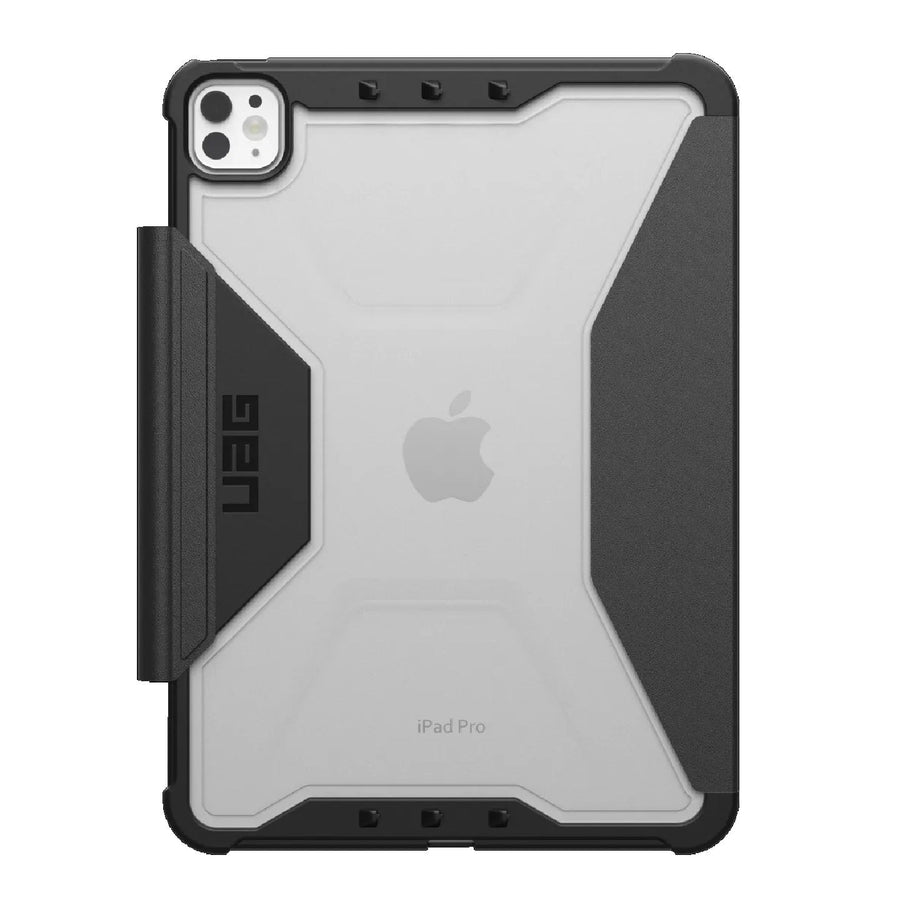 UAG Plyo Apple iPad Pro (11') (M5/M4) (6th/5th Gen) Folio Rugged Case - Black/Ice (124477114043), DROP+ Military Standard, 10 Years Warranty - Leader Electronics