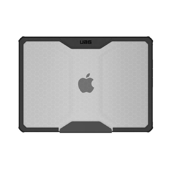 UAG Plyo Apple MacBook Air (15') (M2/M3) Rugged Case - Ice/Black (134414114340), DROP+ Military Standard, Armor Shell, 10 Years Warranty - Leader Electronics