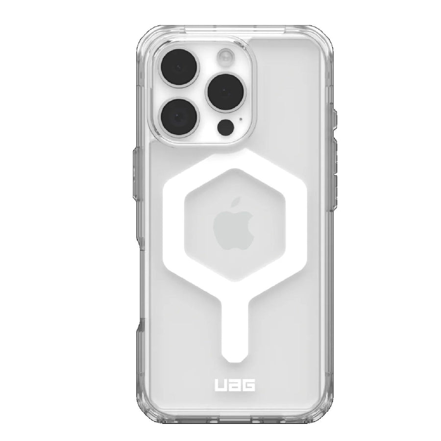 UAG Plyo MagSafe Apple iPhone 16 Pro Max (6.9') Rugged Case - Ice/White (114481114341), 16ft. Drop Protection (4.8M), 10 Years Warranty - Leader Electronics