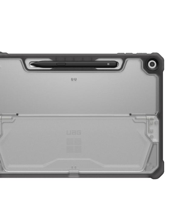 UAG Plyo Microsoft Surface Pro 12 Rugged Case -Ice/Ash (324021114331), Pen holder , Impact Resistant Soft Core, Built-in Kickstand - Leader Electronics