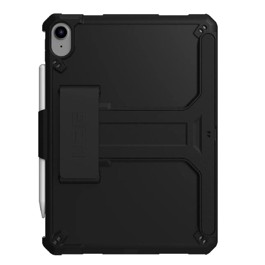 UAG Scout Apple iPad (11.0') 11th Gen (A16) / iPad 10th Gen (10.9') Rugged Case (Black) - DROP+ Military Standard, KickStand, 1 Year Warranty - Leader Electronics