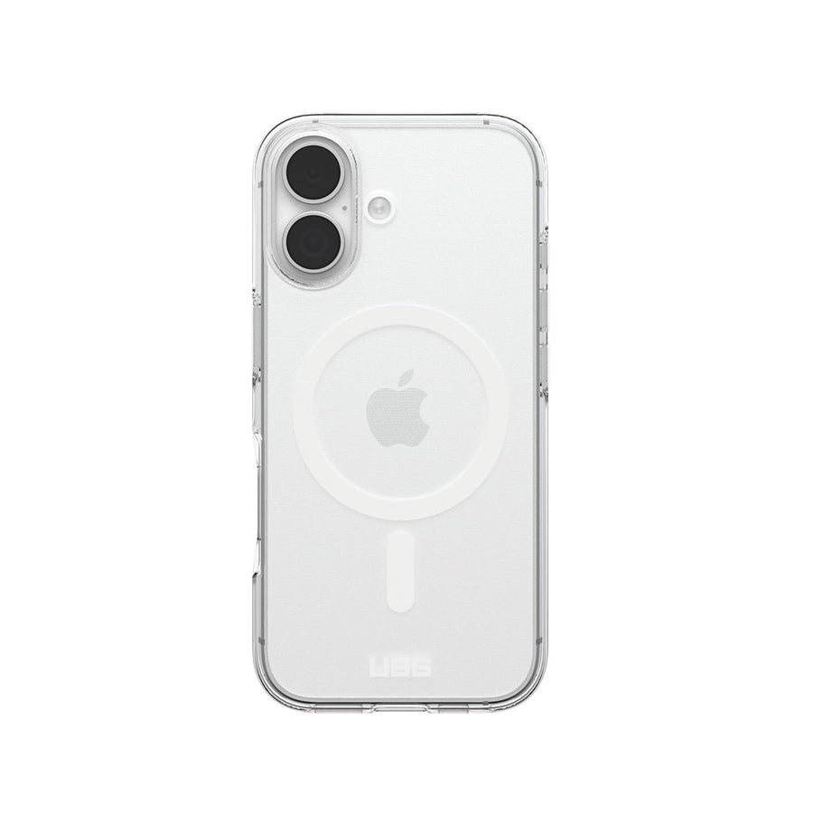 UAG Scout Clear MagSafe Apple iPhone 17 (6.3') Rugged Case - Ice/White (114559114341), 10Ft. Drop Protection, Impact Resistant, 10 Year Warranty - Leader Electronics