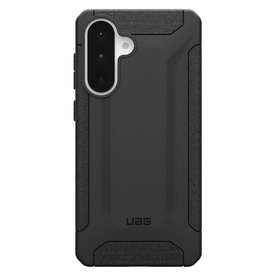 UAG Scout Samsung Galaxy A56 5G (6.6') Rugged Case - Black (214502114040), DROP+ Military Standard, Raised Screen Surround, 10 Years Warranty - Leader Electronics
