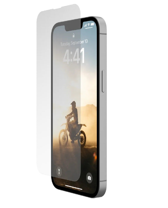 UAG Shield Apple iPhone 16E (6.1') Tempered Glass Screen Protector - Clear (14437311NA), Antimicrobial, Scratch Resistant, 1 Year Warranty - Leader Electronics