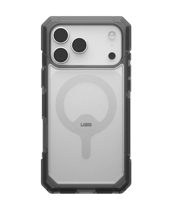 UAG Trooper MagSafe Apple iPhone 17 Pro Max (6.9') Rugged Case - Clear/Ash (114522114G31), 30 ft. Drop Protection (9.1M), 10 Years Warranty - Leader Electronics
