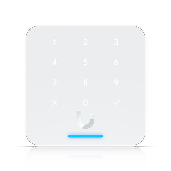 Ubiquit Reader Flex, White ,Third-generation NFC Card Reader With A Keypad & Apple Touch Pass Support, Outdoor IP55, Power via POE - Leader Electronics