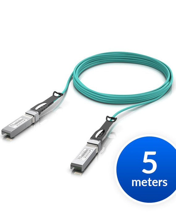 Ubiquiti 10 Gbps Long-Range DAC, 5m Length, Long-range SFP+ Direct Attach Cable w 10 Gbps Maximum Throughput Rate - Leader Electronics