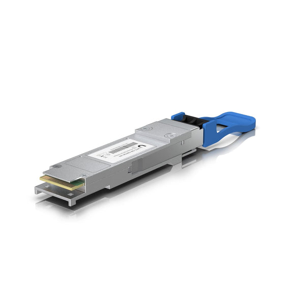 Ubiquiti 100G LR4 Single-Mode Optical Module, QSFP28 Transceiver, Supports 100G Connections, 10 Km Using Single-Mode Fiber, Duplex LC UPC Connector. - Leader Electronics